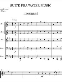 Suite fra "Water Music"