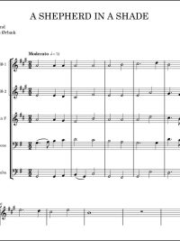 A sheperd in a shade - John Dowland arr for brasskvintett av Anders Ørbæk