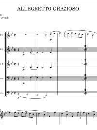 Allegretto Grazioso - Edvard Grieg arr for brasskvintett av Anders Ørbæk