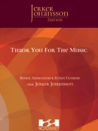 Thank You For The Music - Abba - arrangert for janitsjar (CB) av Jerker Johansson