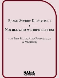 NOT ALL WHO WANDER ARE LOST