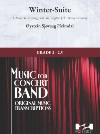 WINTER-SUITE Concert Band Grade 2 - 2,5