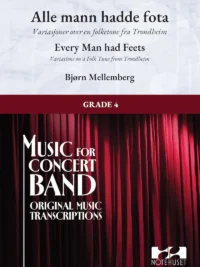 ALLE MANN HADDE FOTA - Concert Band Grade 4 - Mellemberg